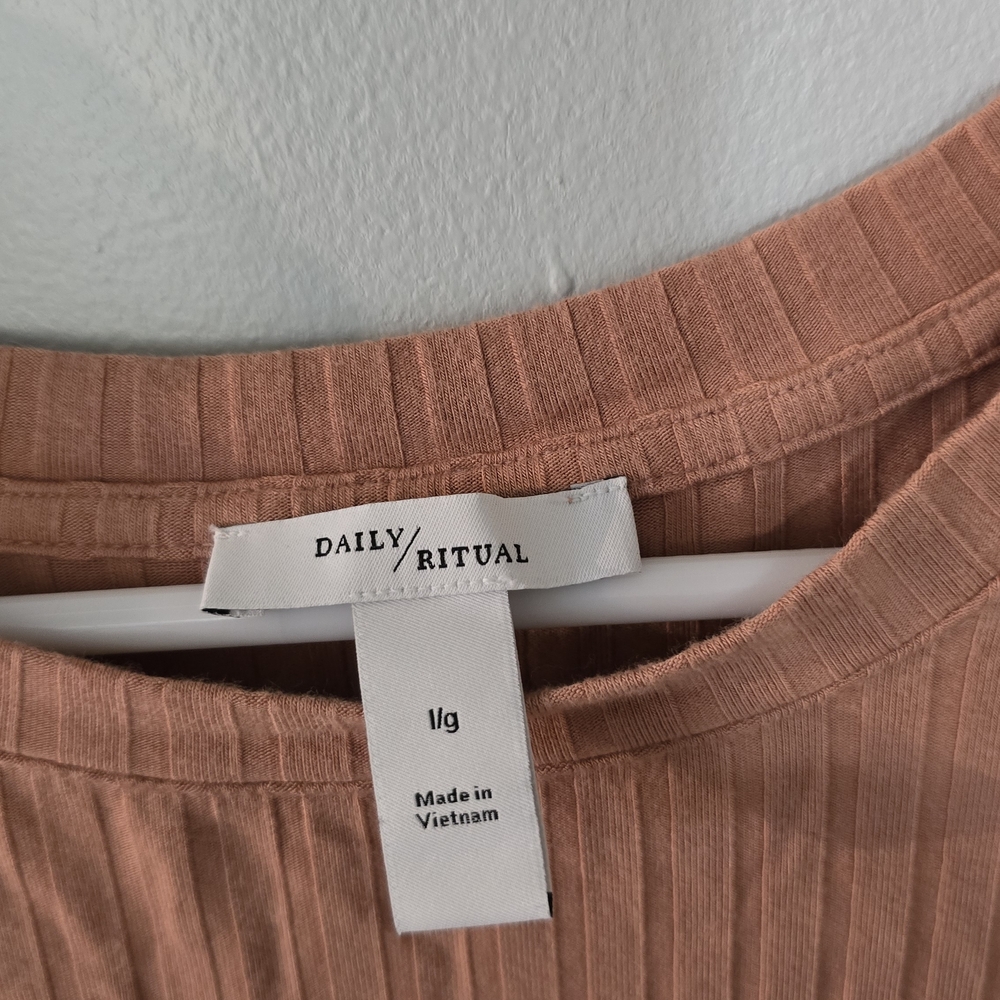Daily Ritual Women's Terracotta Blouse - Picture 2 of 5